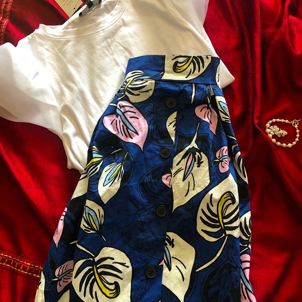 Cute Eloquii skirt with pockets In great condition